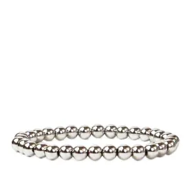 6mm Ball Bracelet in Silver