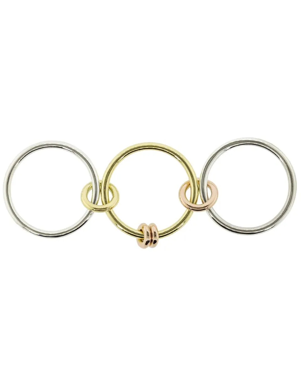 Acacia Mixed 3 Link Rings