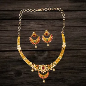 Asp Fashion Jewellery Matte Kanti Necklace Set