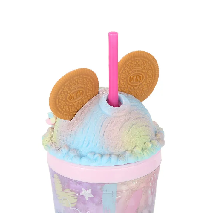 Bewaltz Cookie Mouse Ear Sweets Rainbow Tumbler - Pink