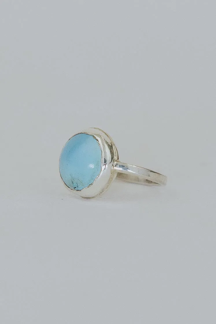 Bezel Set Turquoise Ring - C