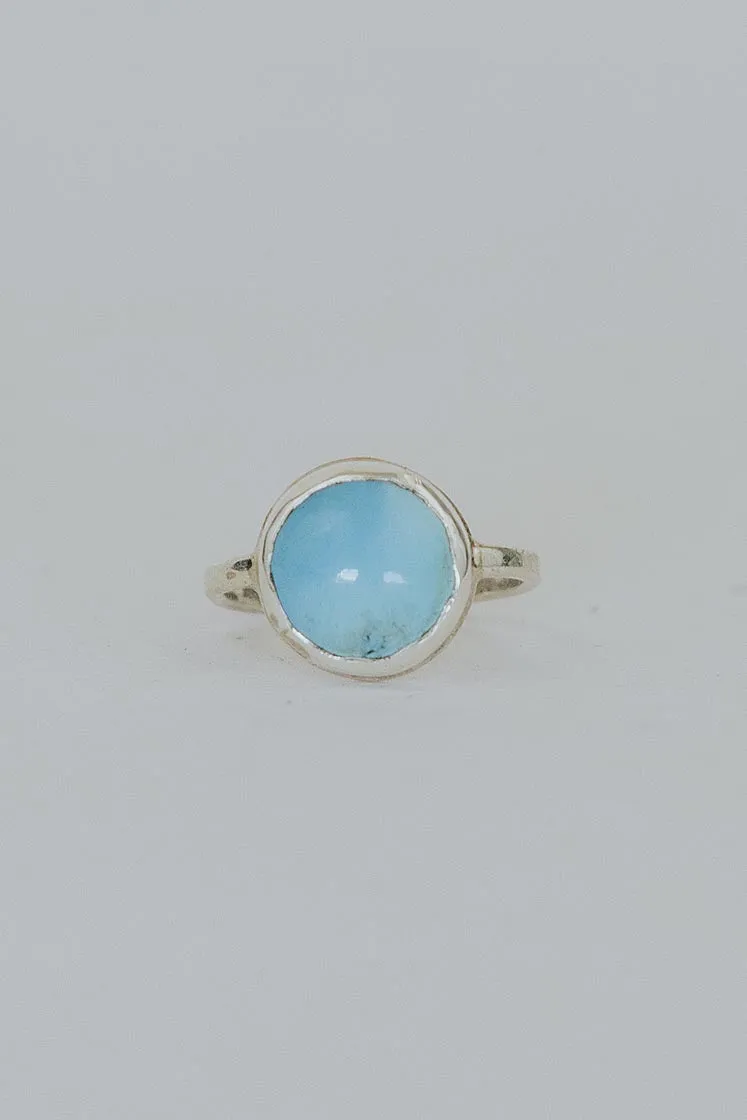 Bezel Set Turquoise Ring - C