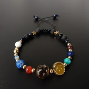 Bracelets Fashion Jewelry Galaxy Solar System Bracelet For Women,Men