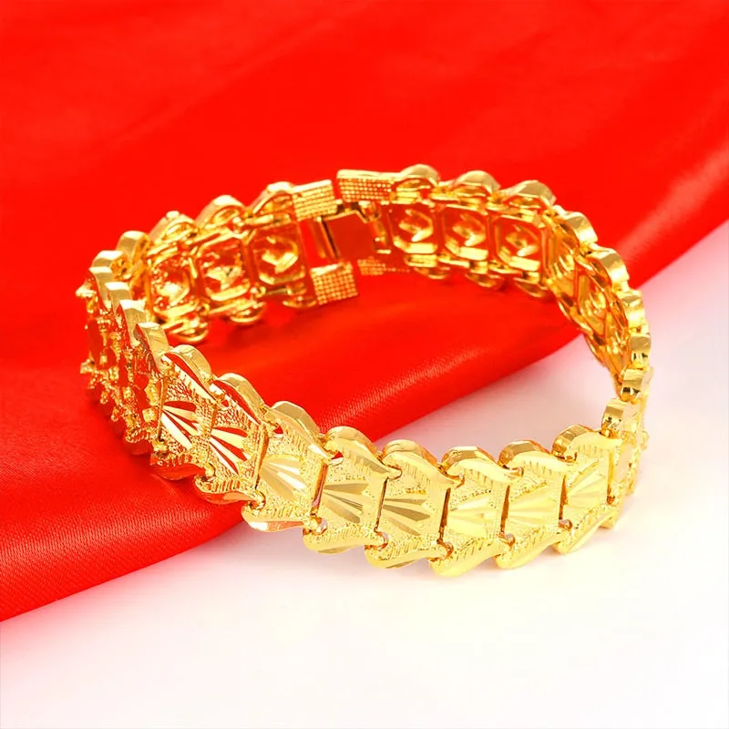 Brand Fashion Men Bracelet  Bangle Male Accessory Rock Jewelry