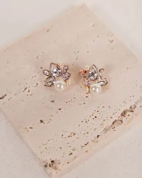 Brigetta Earrings - Rose Gold