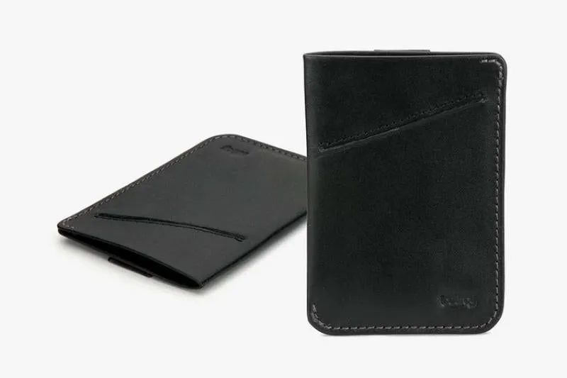 CARD SLEEVE WALLET - BLACK