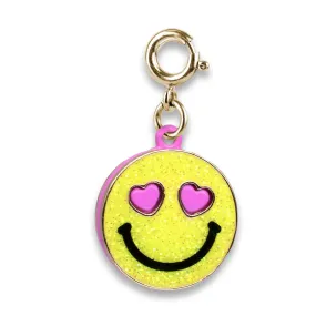 Charm It Charms - Glitter Smiley Face