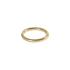 Classic Gold Band Ring- Size 6