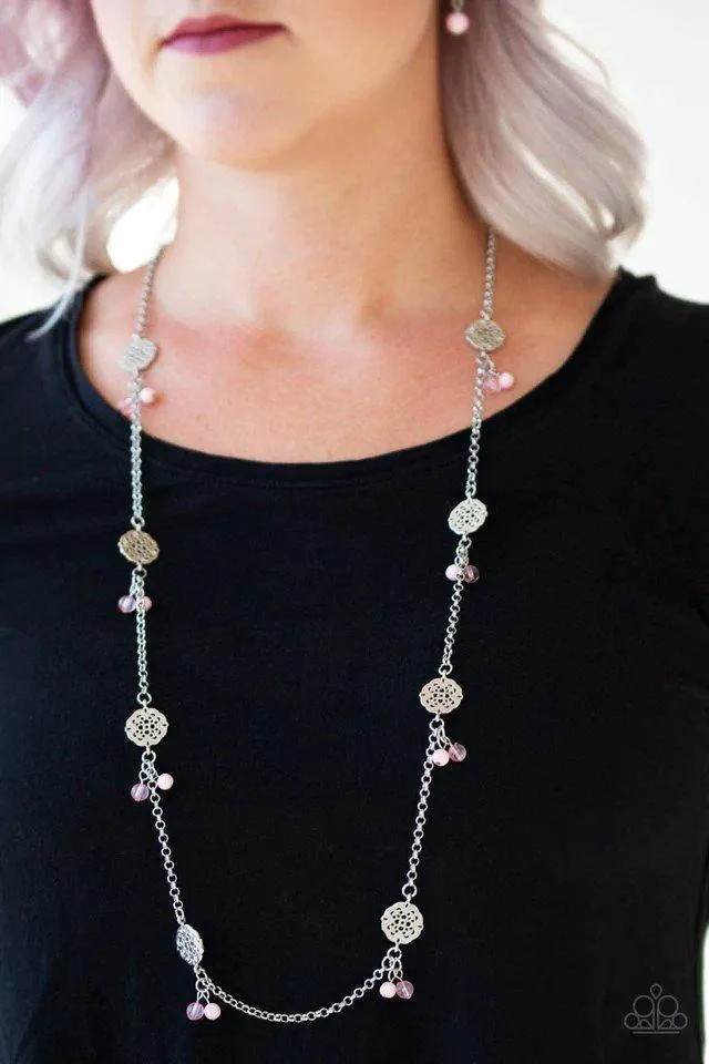 Color Boost Pink Necklace - Paparazzi Accessories