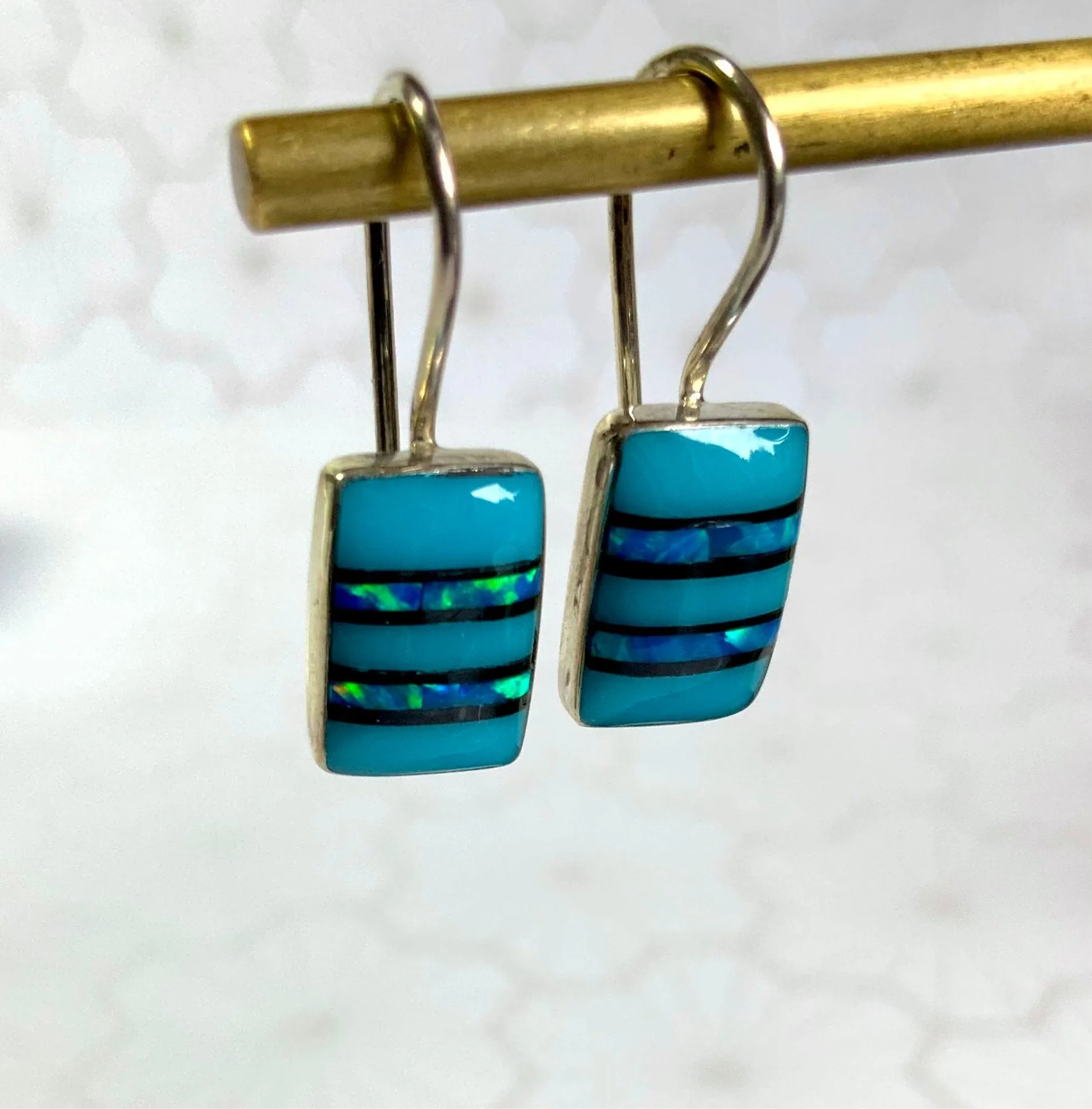 Color Me Turquoise Dangle Earrings