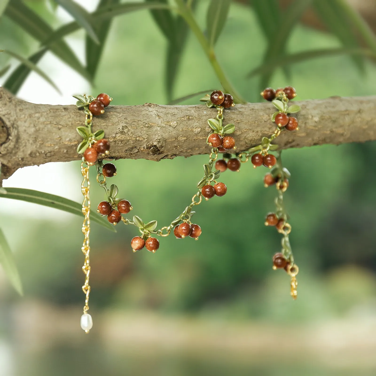 Cranberry Necklace