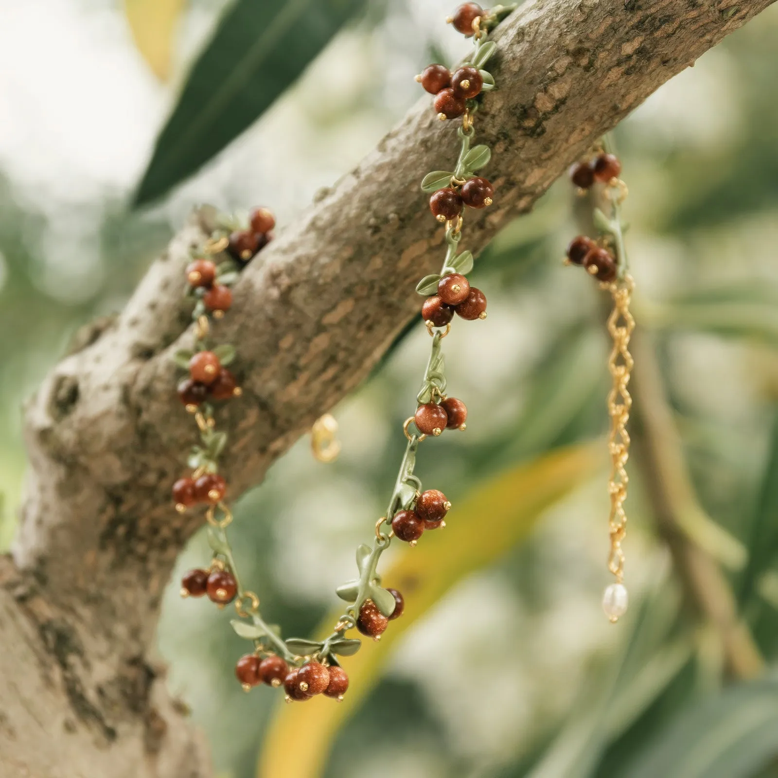 Cranberry Necklace