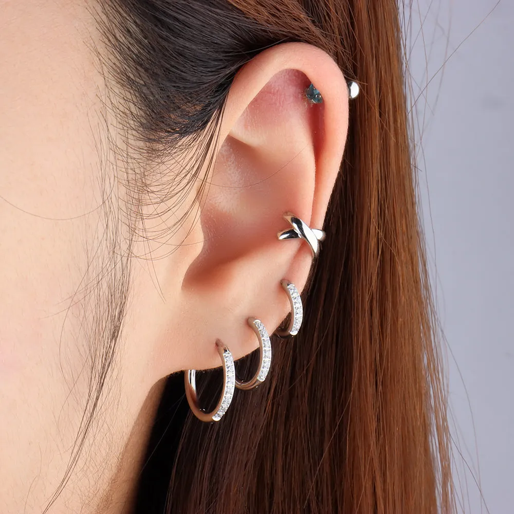 Cross Ear Cuff