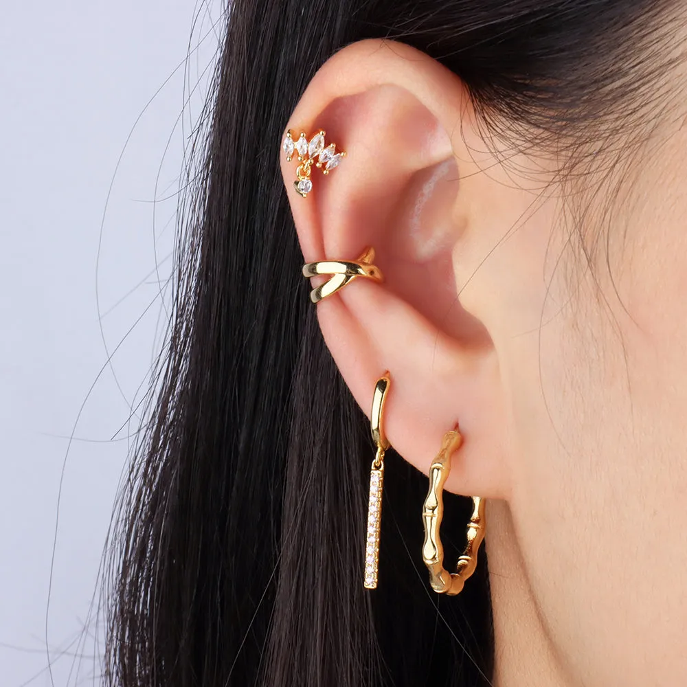 Cross Ear Cuff