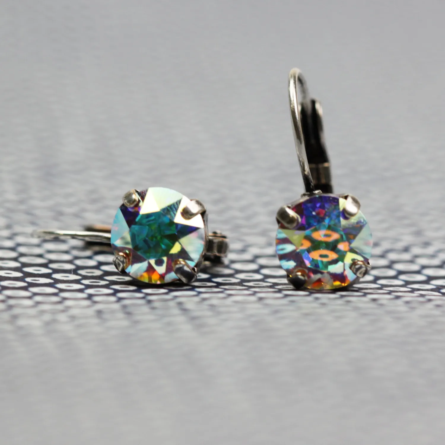 Crystal Aurora Borealis Emma Earrings