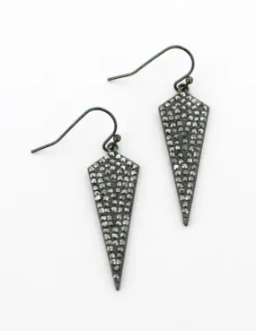 Crystal Spear Earrings