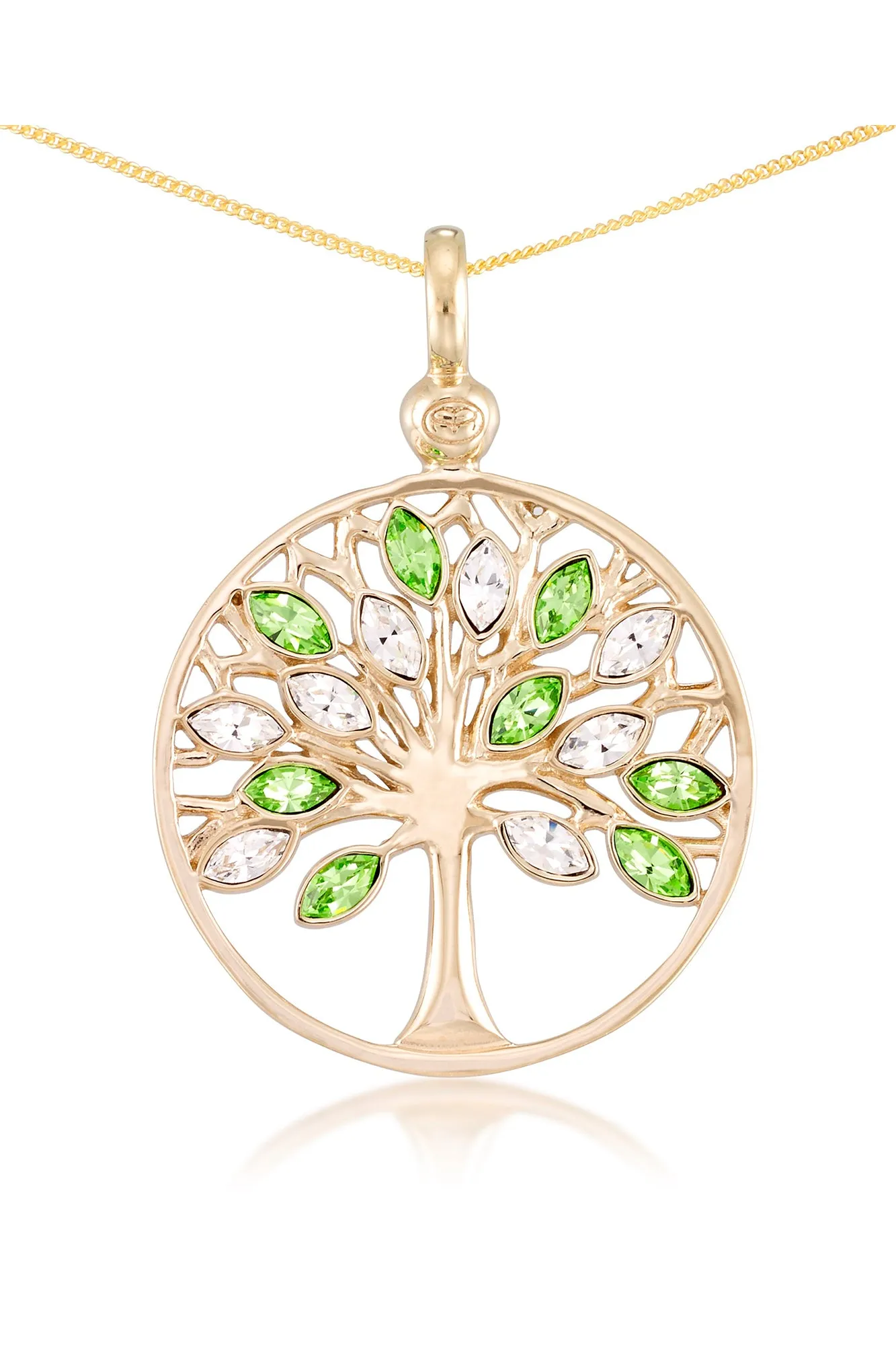 Crystal Tree of Life Pendant