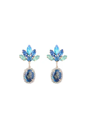 DAINTY LIKE EARRINGS BLUE