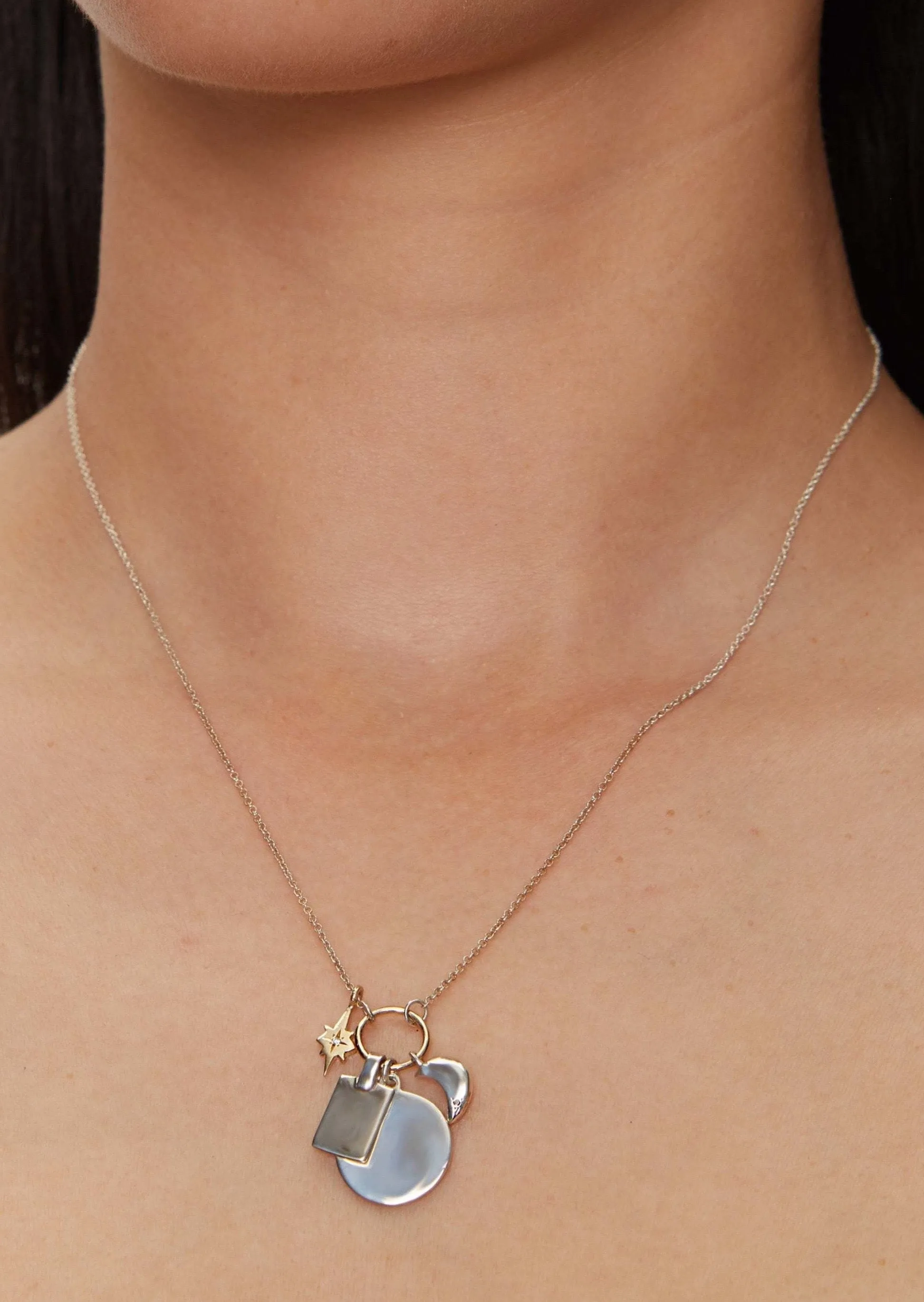 Diamond Charms Necklace