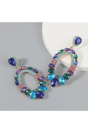 EASTER EGGS EARRINGS BLUE