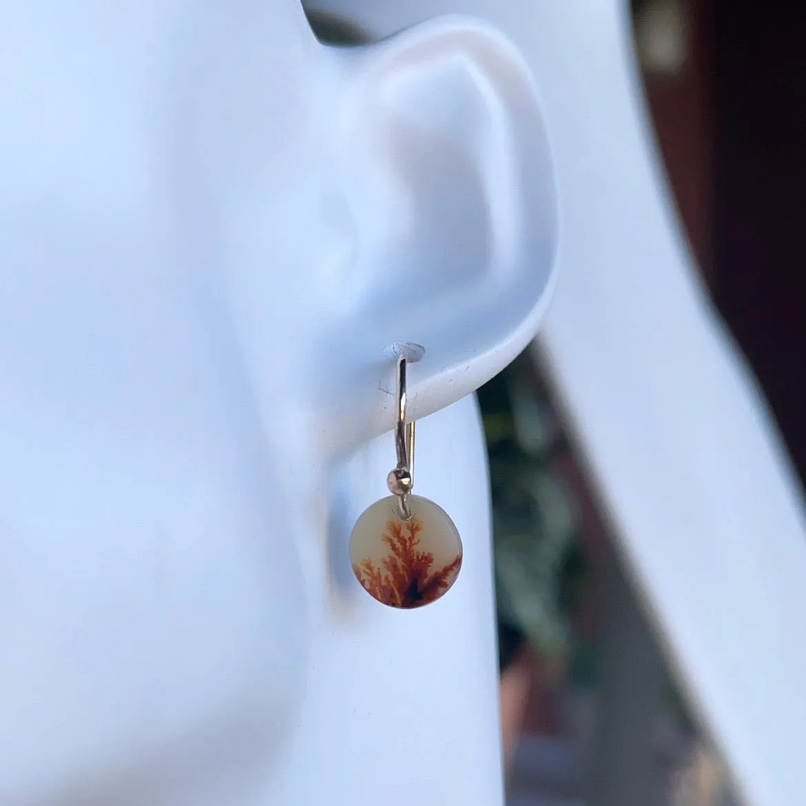 Fiery Ferns Earrings