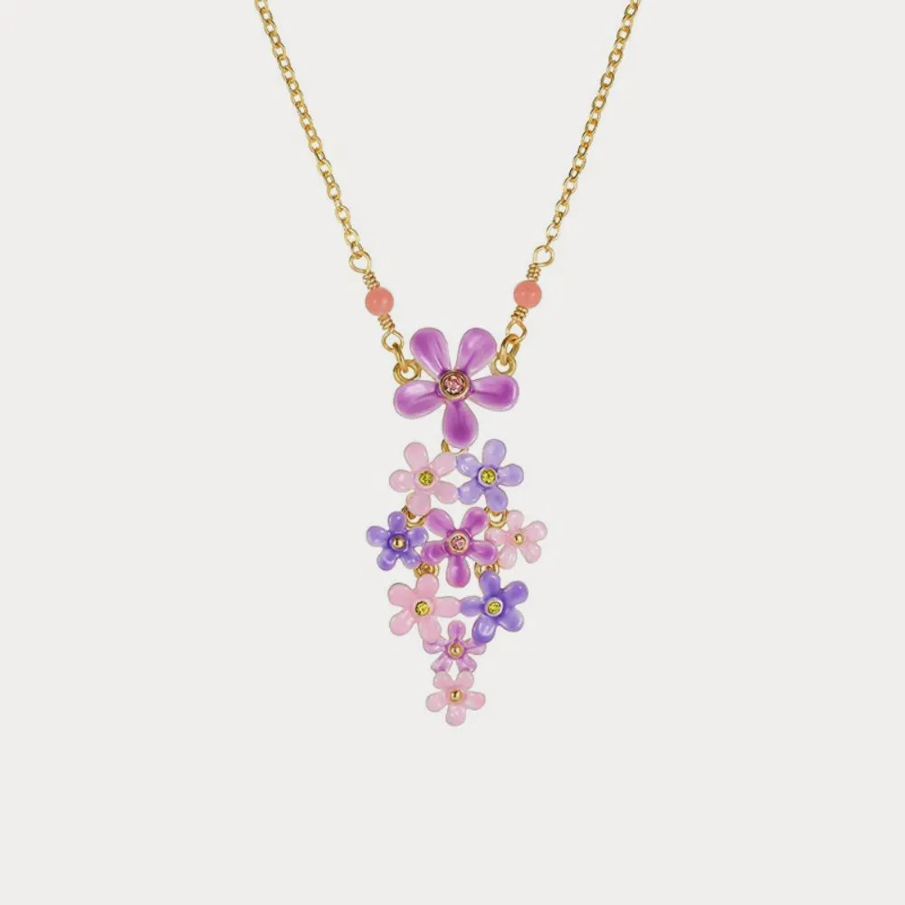 Forget-Me-Not Flowers Necklace