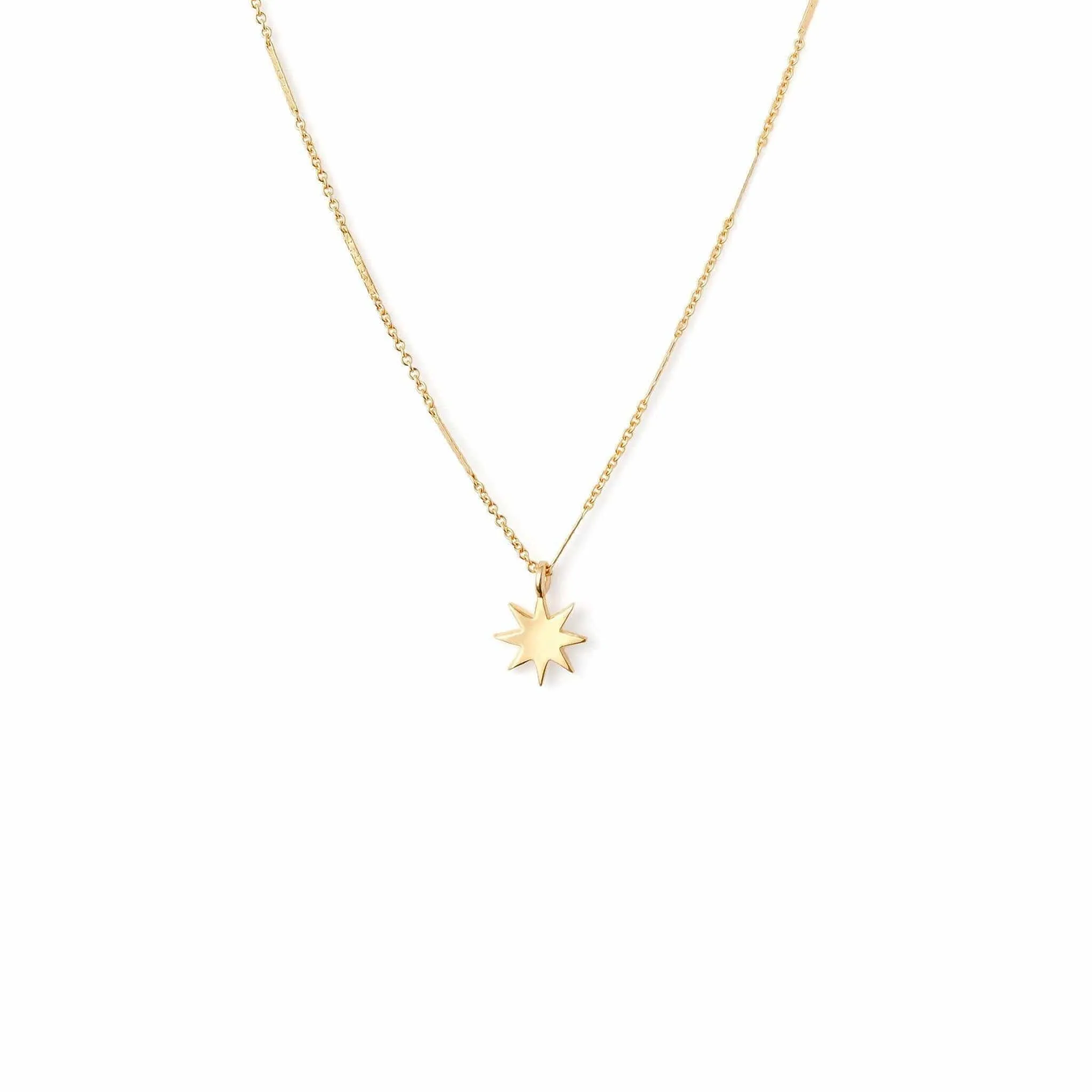 gold star necklace