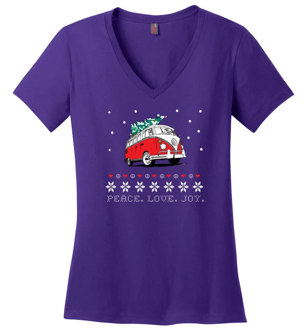 Hippie Van Holiday- V-Neck