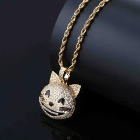 Iced Cat pendant