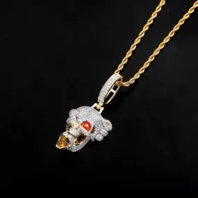 Iced Skull pendant