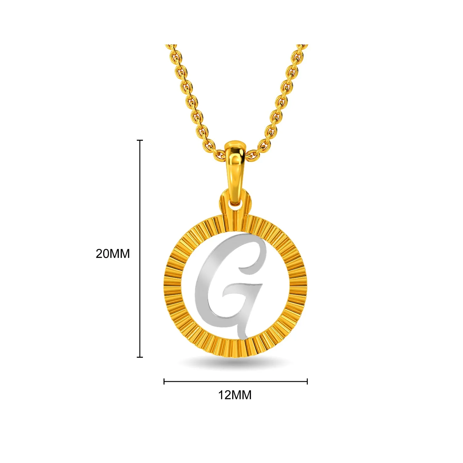 Initial G Pendant