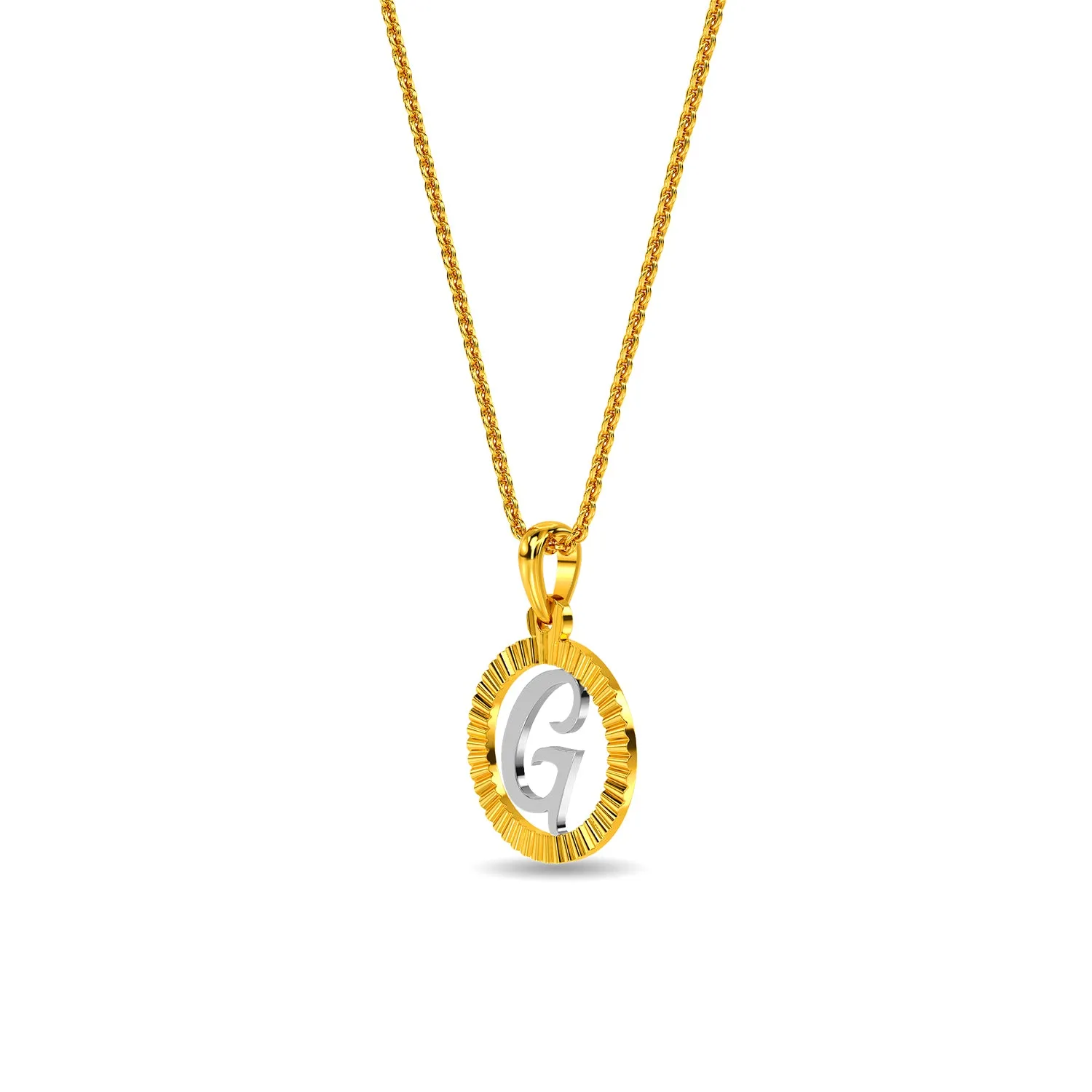 Initial G Pendant