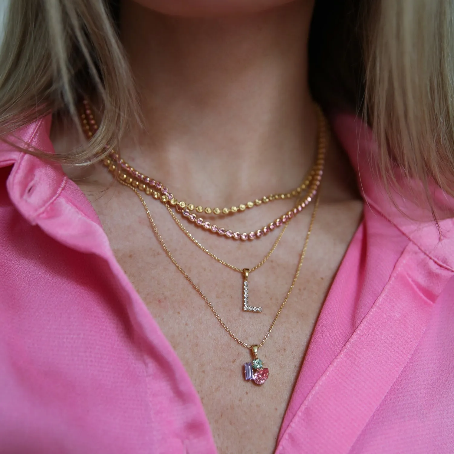 Isa Necklace / Pastel Combo