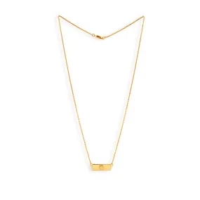 La Madonna Short Necklace Gold