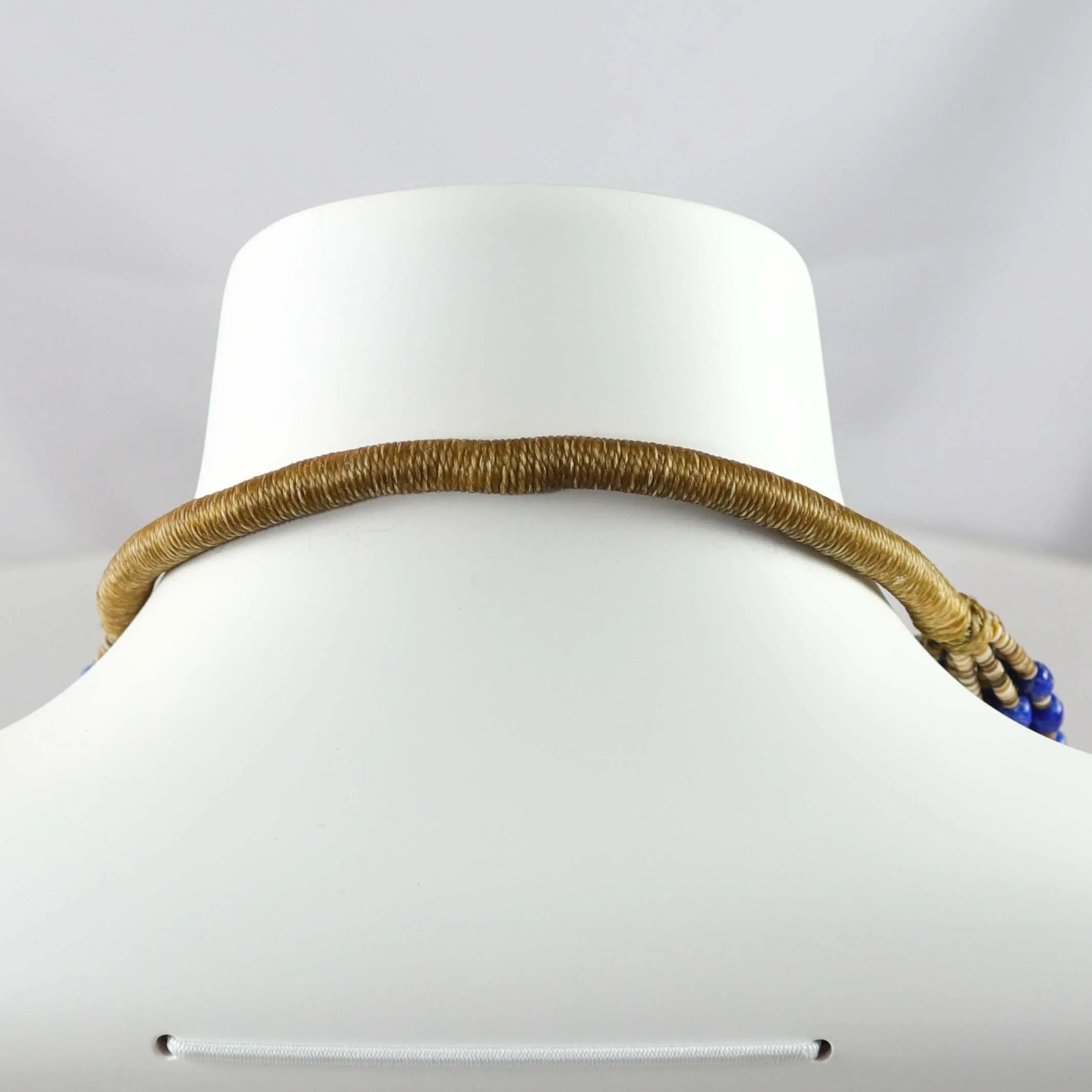 Lapis Bead Necklace