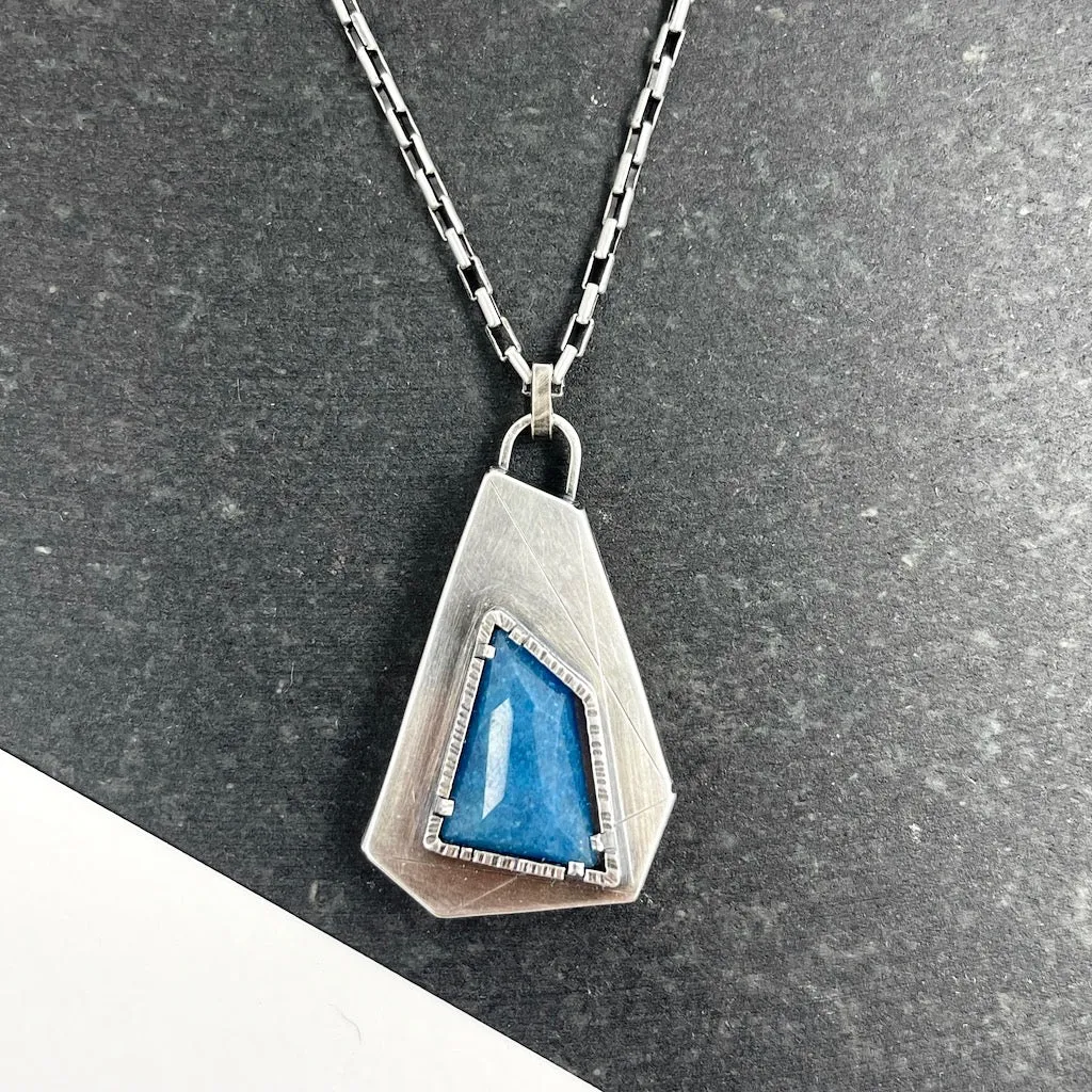 Layers Pendant, Lazulite