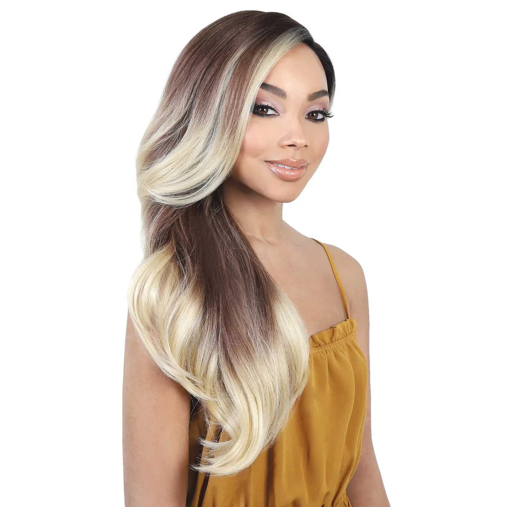 LDP-SPIN72 | Synthetic Lace Front Wig