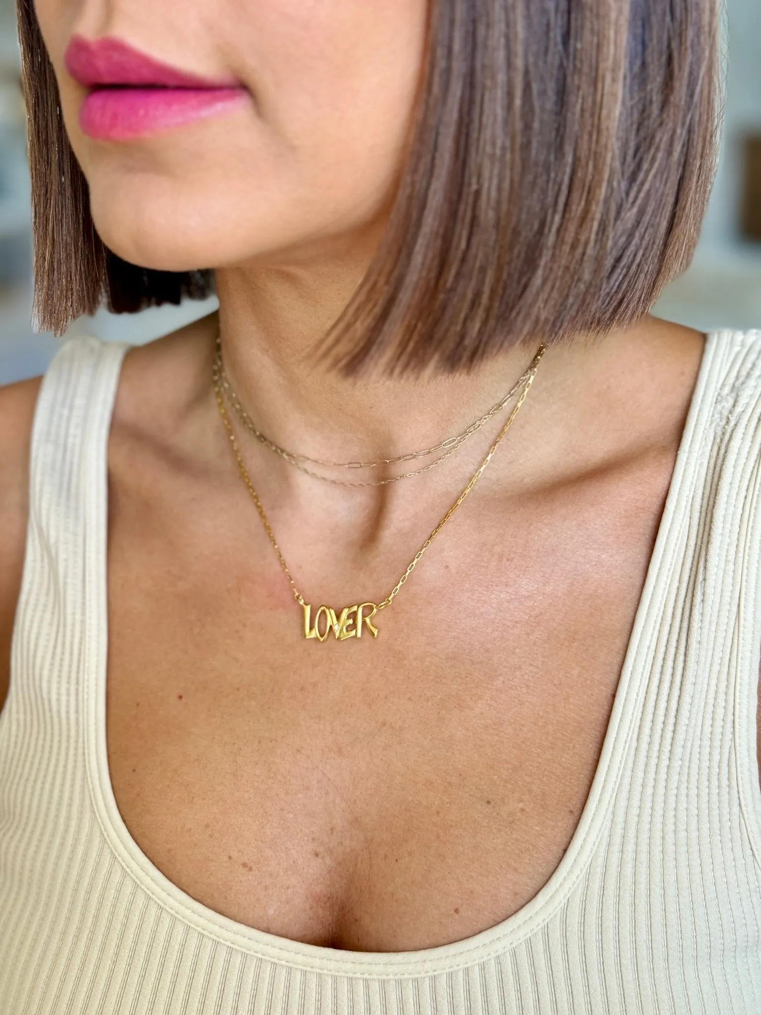 Love Letters Necklace by Sierra Winter