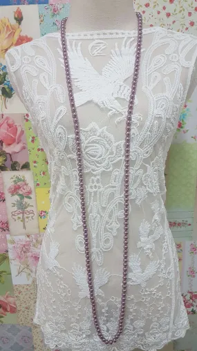 Mauve Necklace JU0207