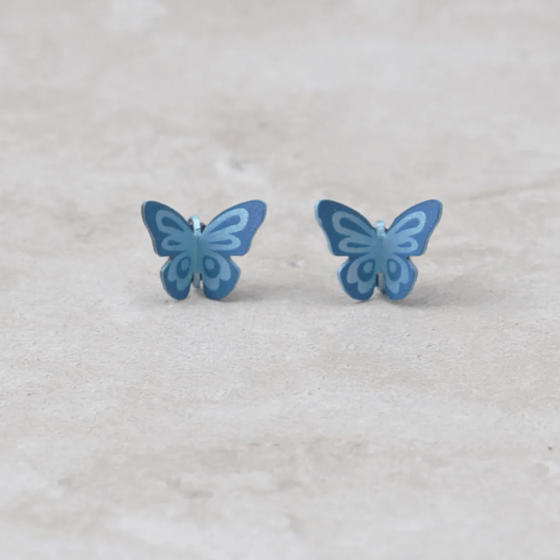 Maya Butterfly Post Earrings