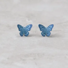 Maya Butterfly Post Earrings