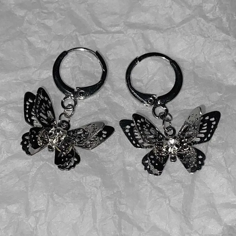 Metal Butterfly Earrings ON1431