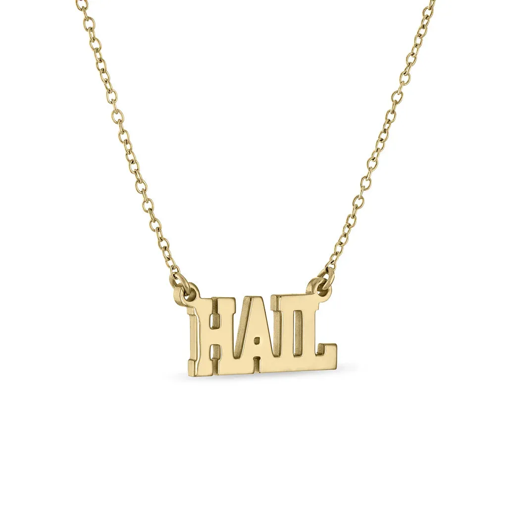 Michigan Hail Necklace