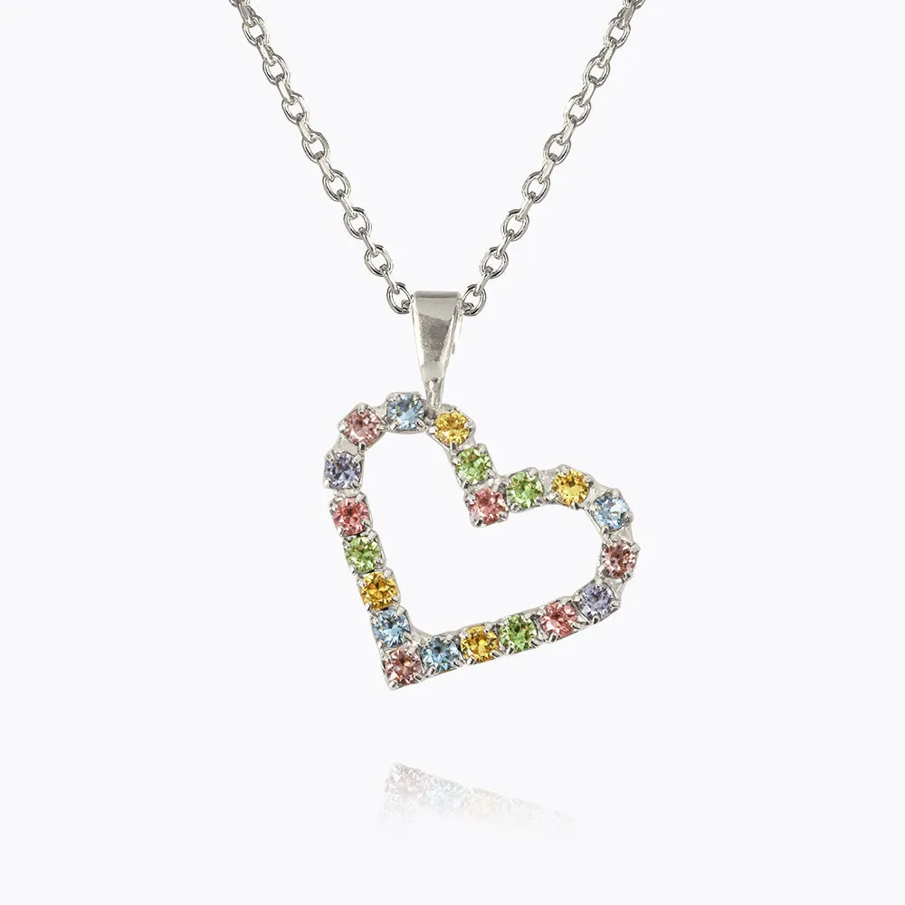 Mini Sweetheart Necklace / Pastel Combo