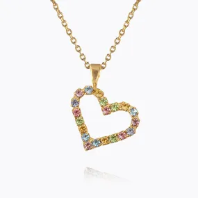 Mini Sweetheart Necklace / Pastel Combo