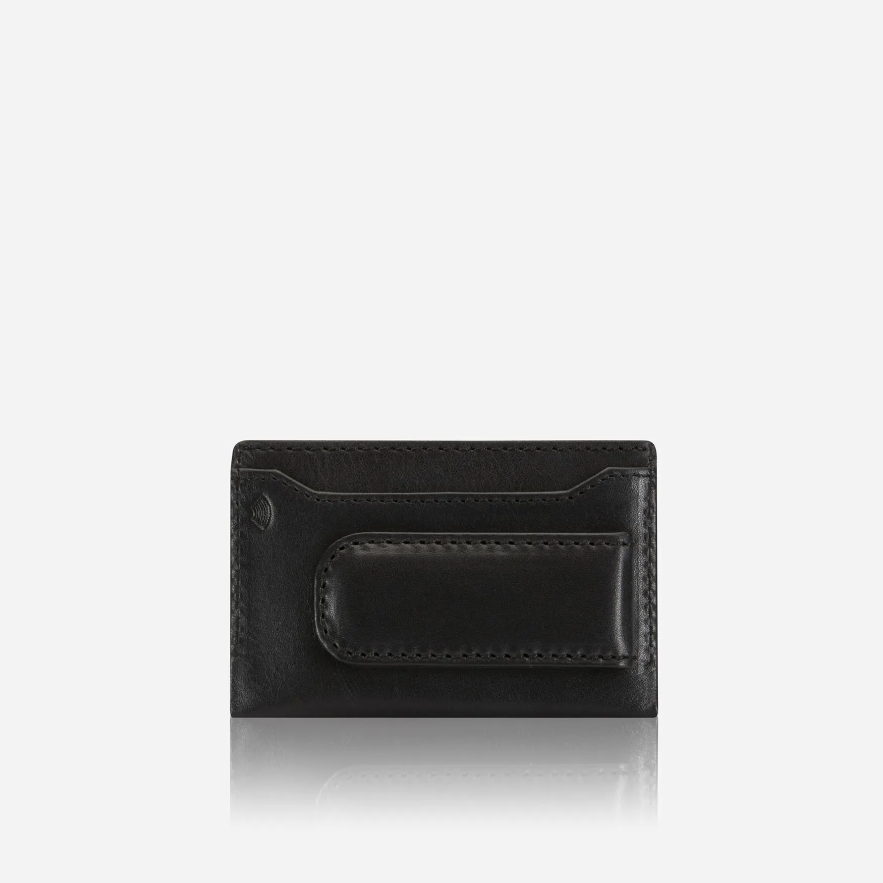 Money Clip Card Holder, Black