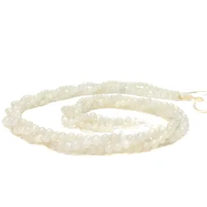 Moonstone 3mm Smooth Rounds Bead Strand