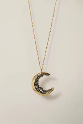 Noir Moon Necklace