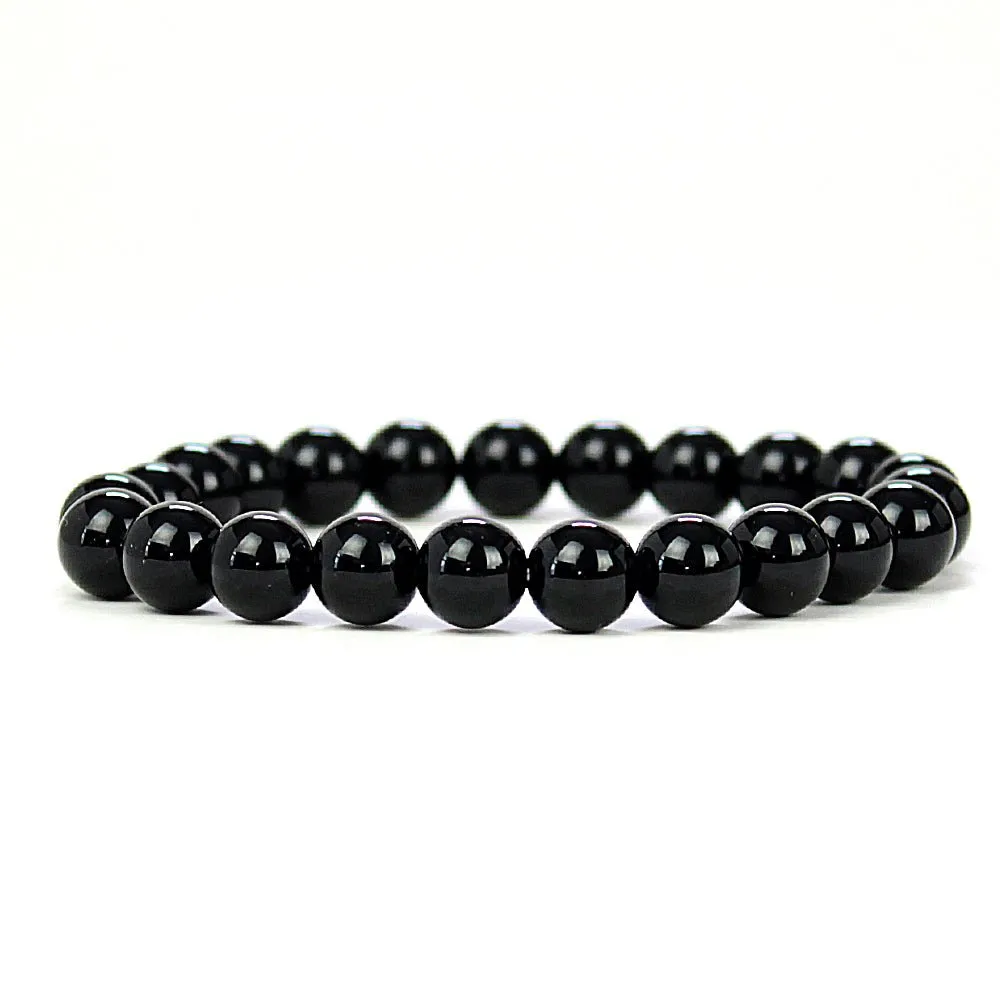 Onyx Gemstone Power Bracelet 8mm