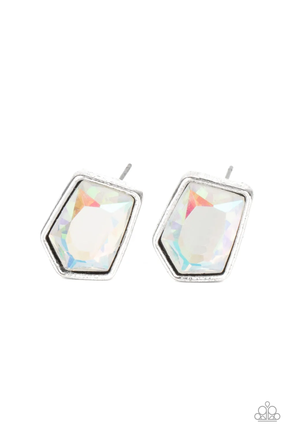 Paparazzi Indulge Me - Multi Iridescent Earrings